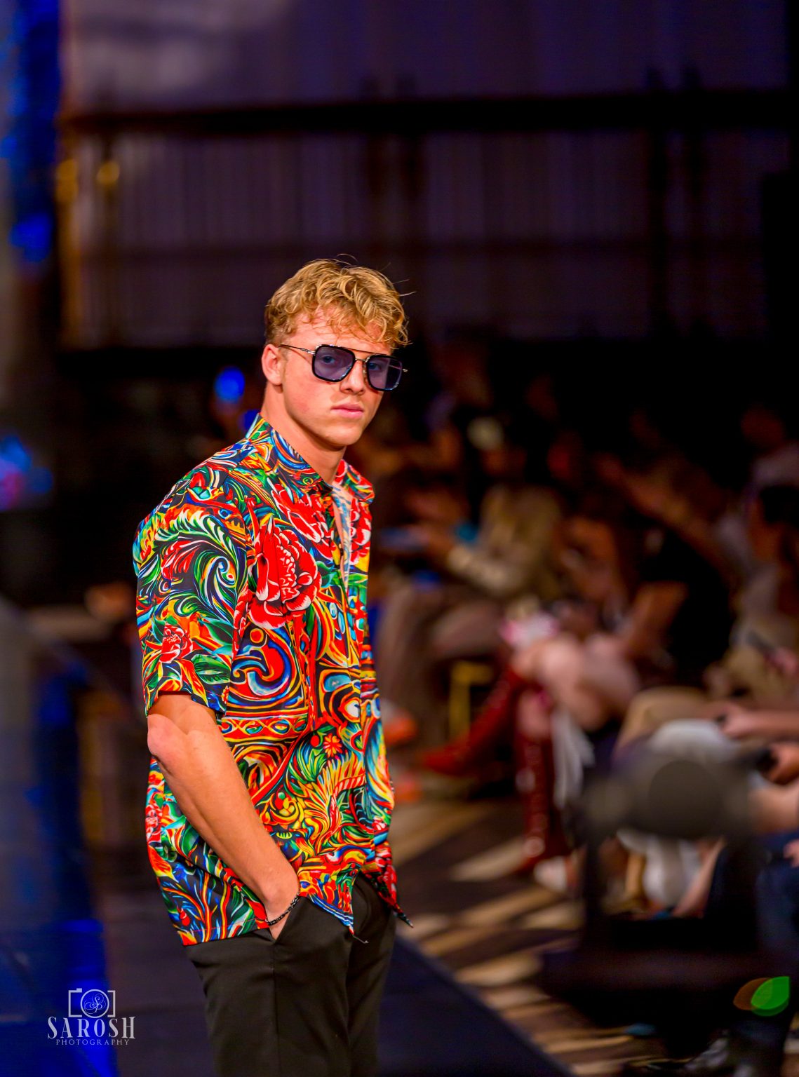 TRUCK ART SHORT-SLEEVED 100% SILK SHIRT