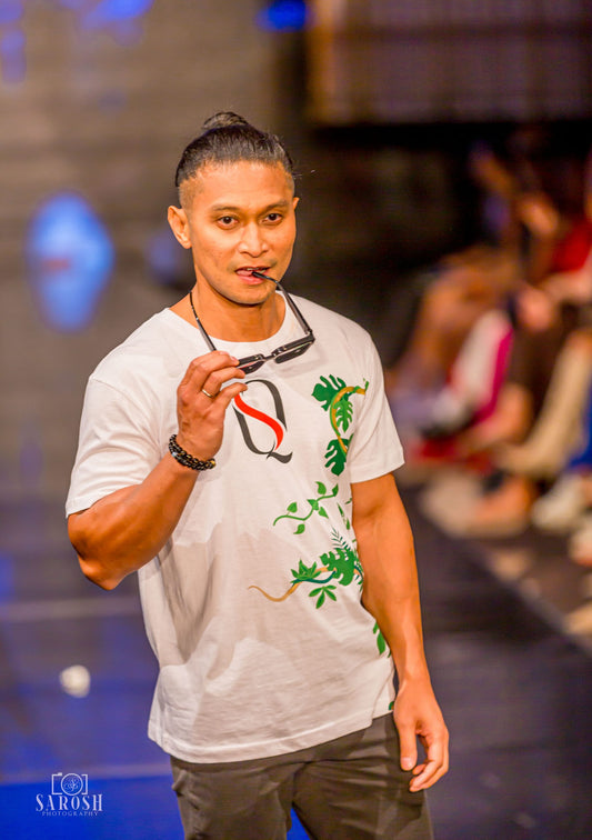 PRINTED 100% COTTON T-SHIRT