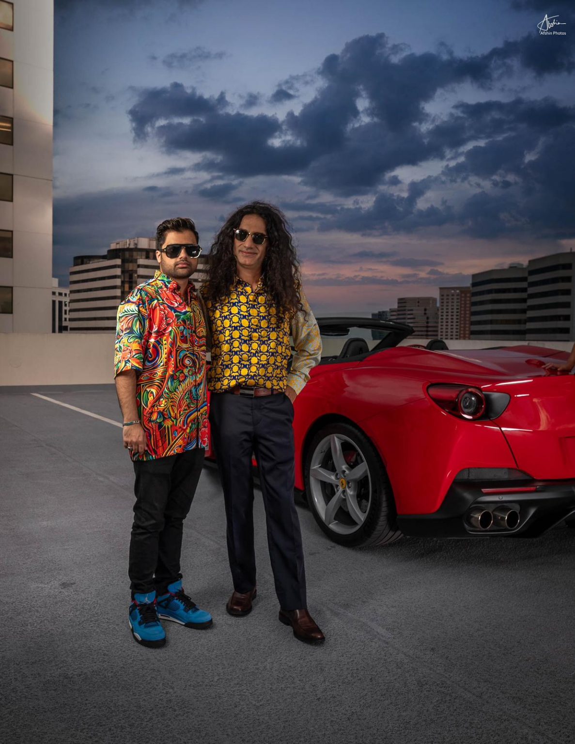 TRUCK ART SHORT-SLEEVED 100% SILK SHIRT