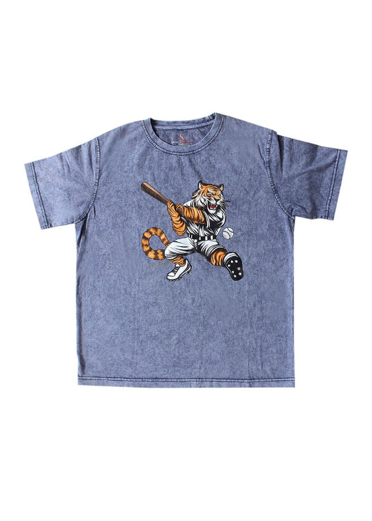 SQ Tiger Baseball T-Shirt