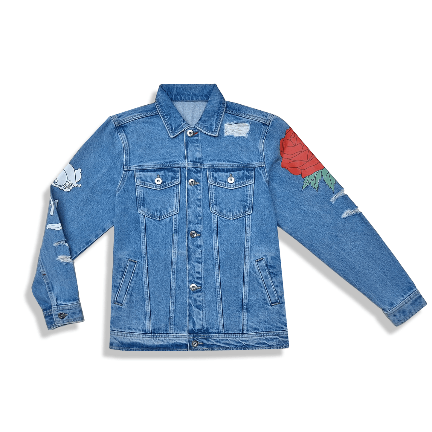 Rose of the Dragon Denim Jacket